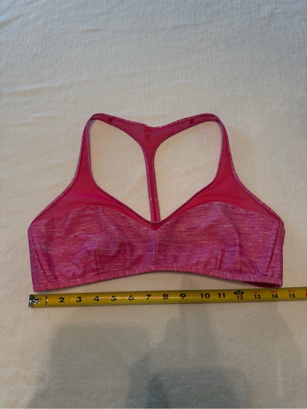 lululemon athletica Pink Racerback T-Back Sports Bra